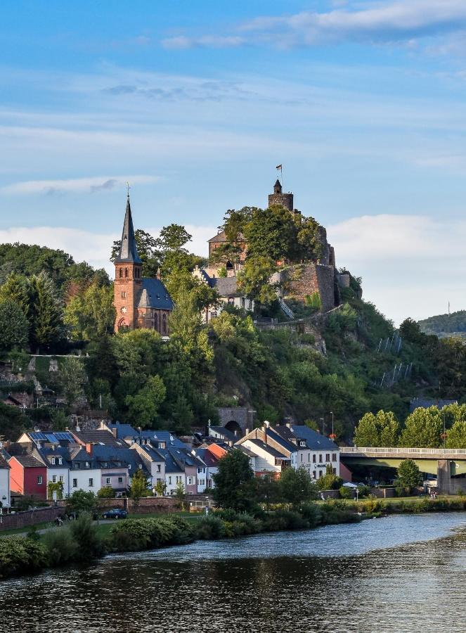 Das Kartenhaus Saarburg Bagian luar foto