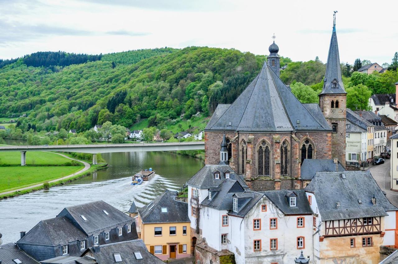 Das Kartenhaus Saarburg Bagian luar foto
